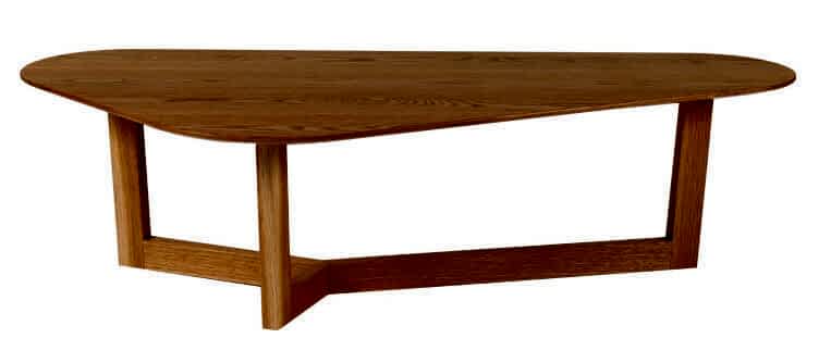 Pick round coffee table timber natural | coffee tables adelaide