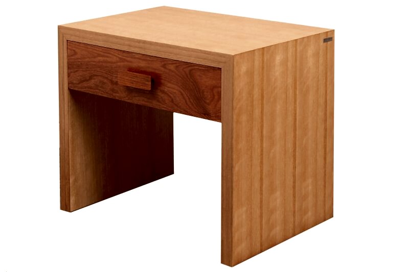 mclaren 1 drawer bedside table bedroom suite