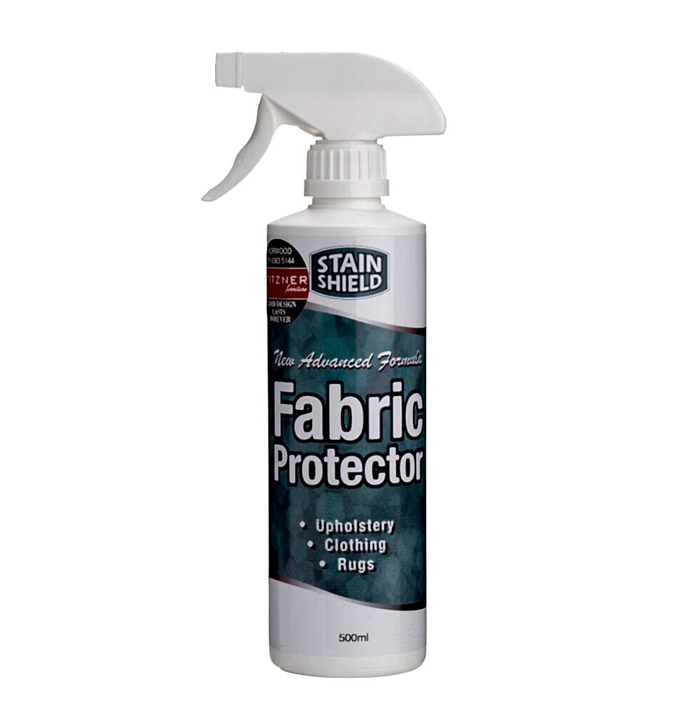 Stain shield fabric protector suitable for all fibres and fabrics