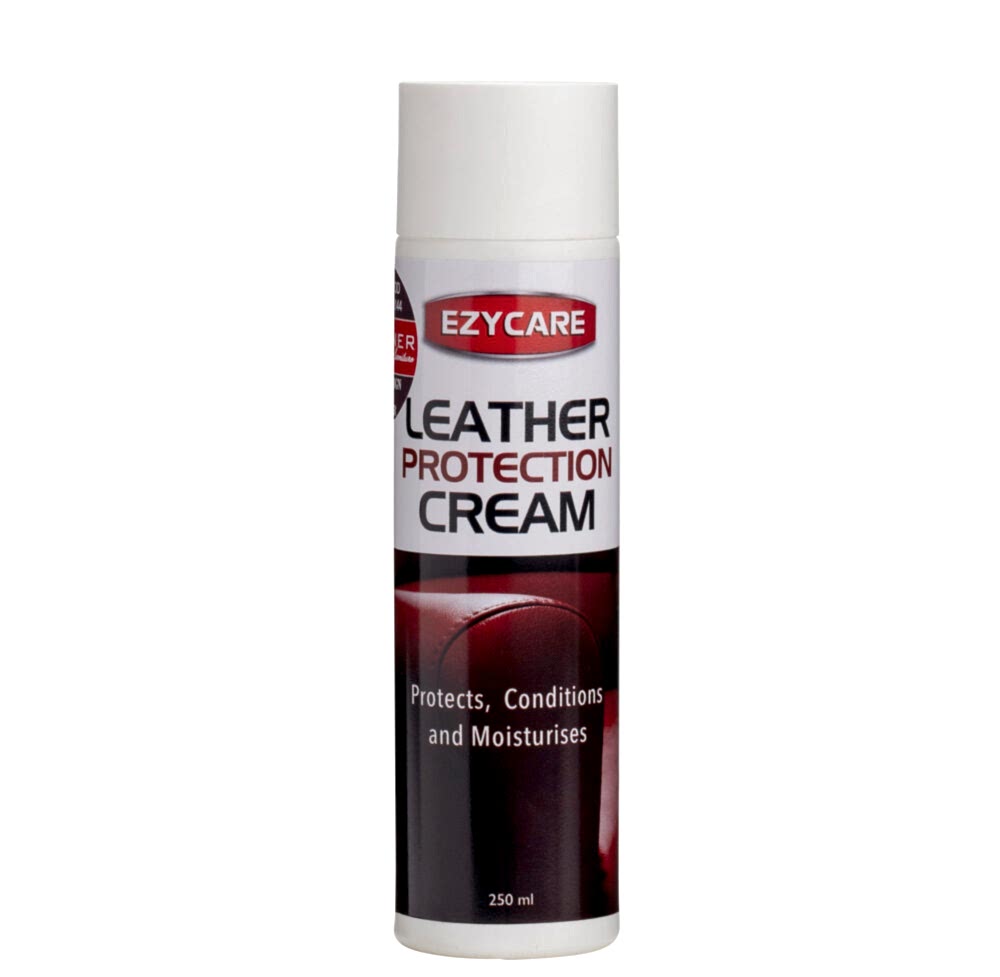 Easy care leather conditioner cream for leather upholstery
