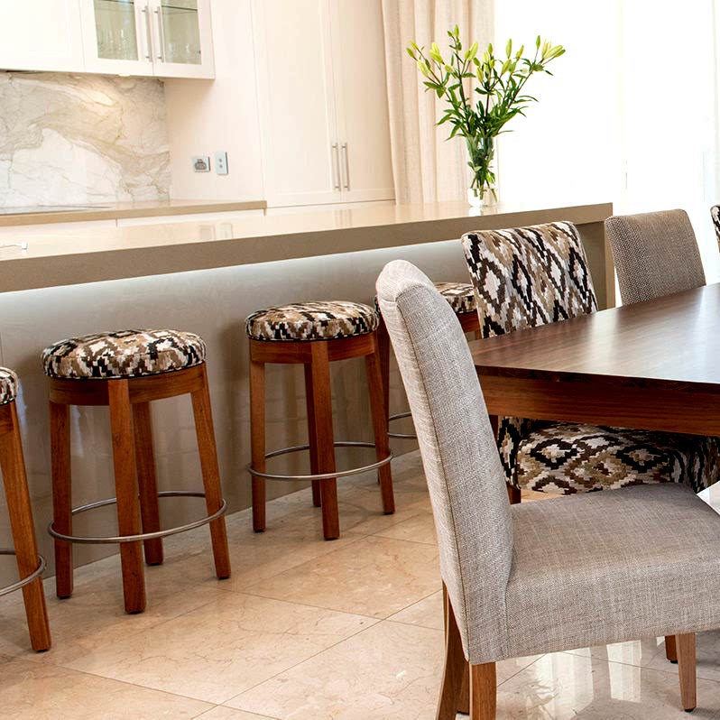 Hindmarsh kitchen stools Adelaide - bar stools under counter top