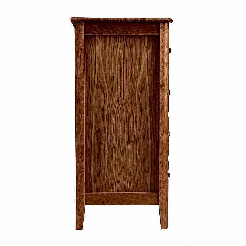 aldgate tallboy - side - timber bedroom furniture adelaide