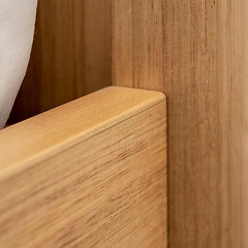 Aldgate Bed - frame detail - solid timber furniture adelaide