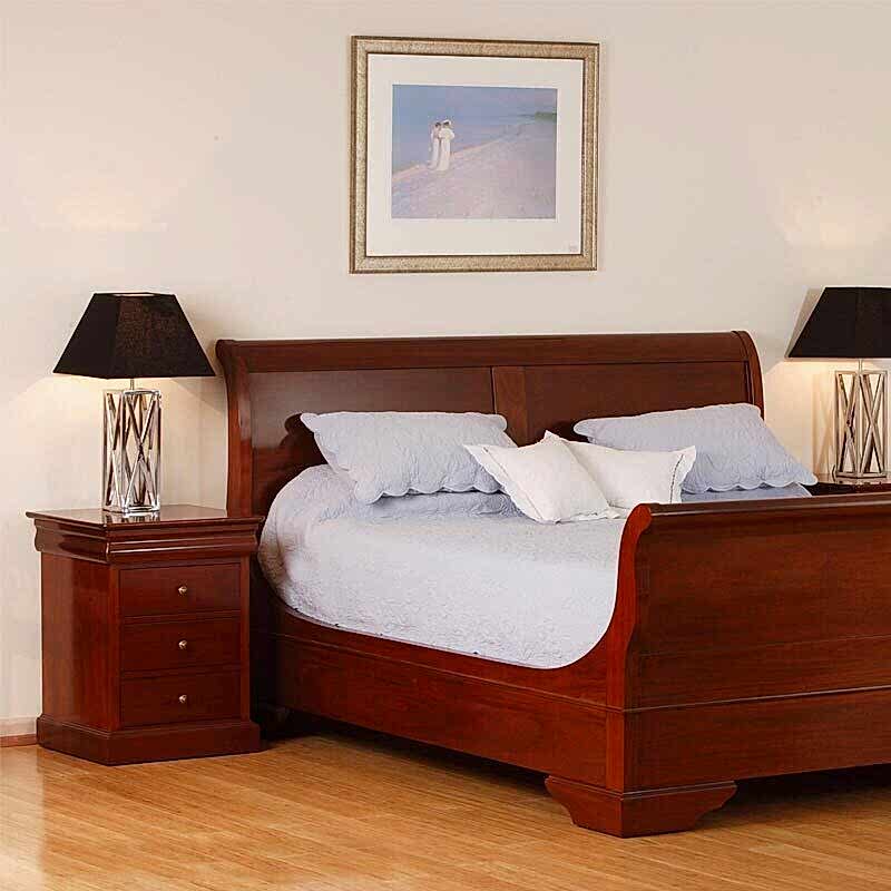 Avignon French provincial sleigh - bedroom furniture Adelaide
