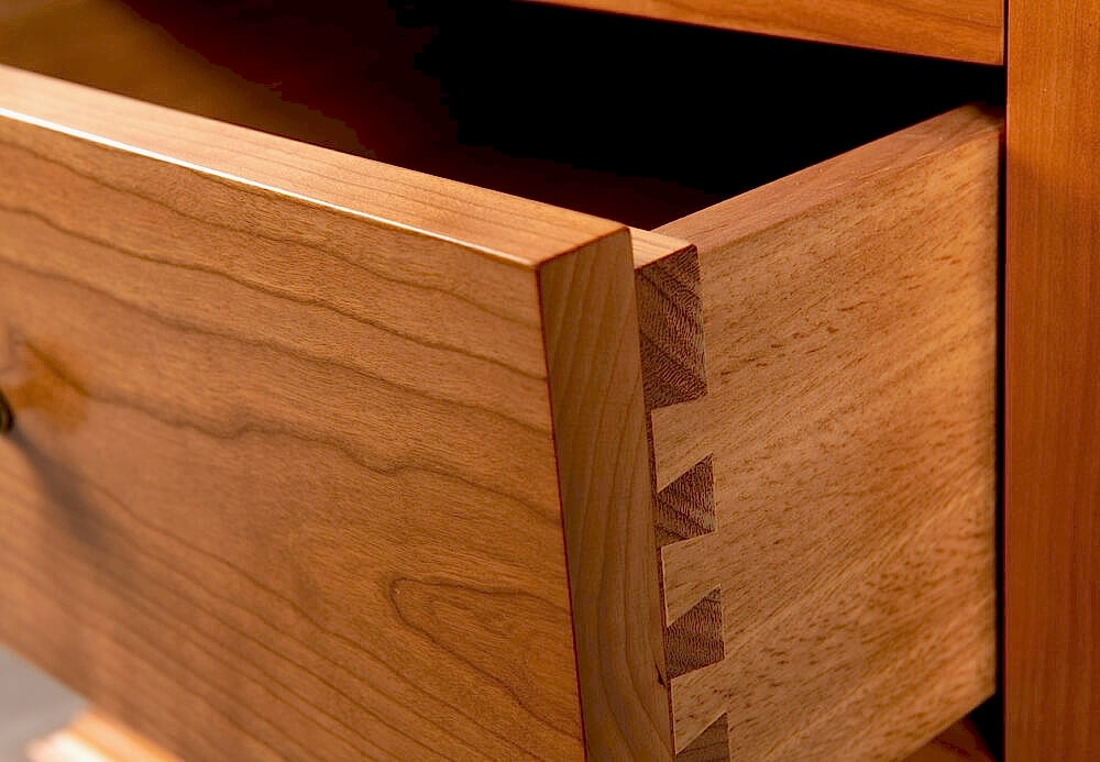 Avignon - open drawer detail - Bedside tables Adelaide