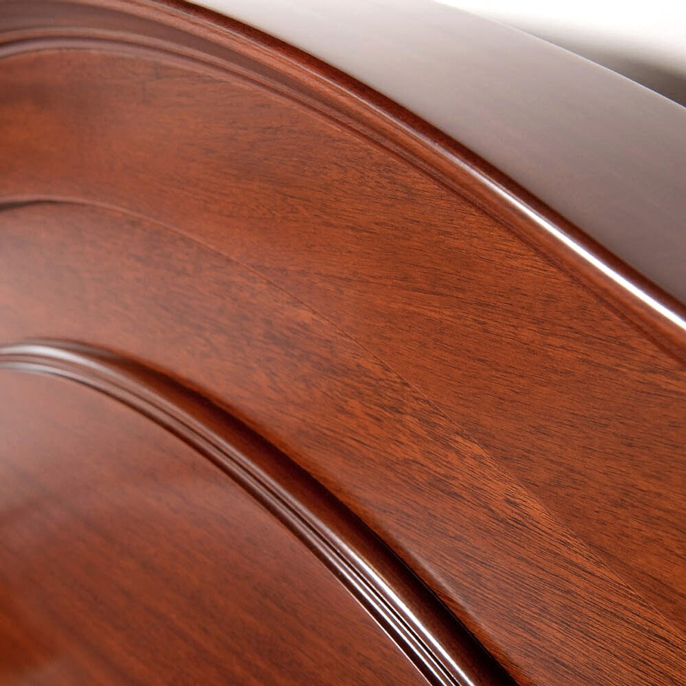 Burnside Bed - solid timber furniture Adelaide - bed head carve