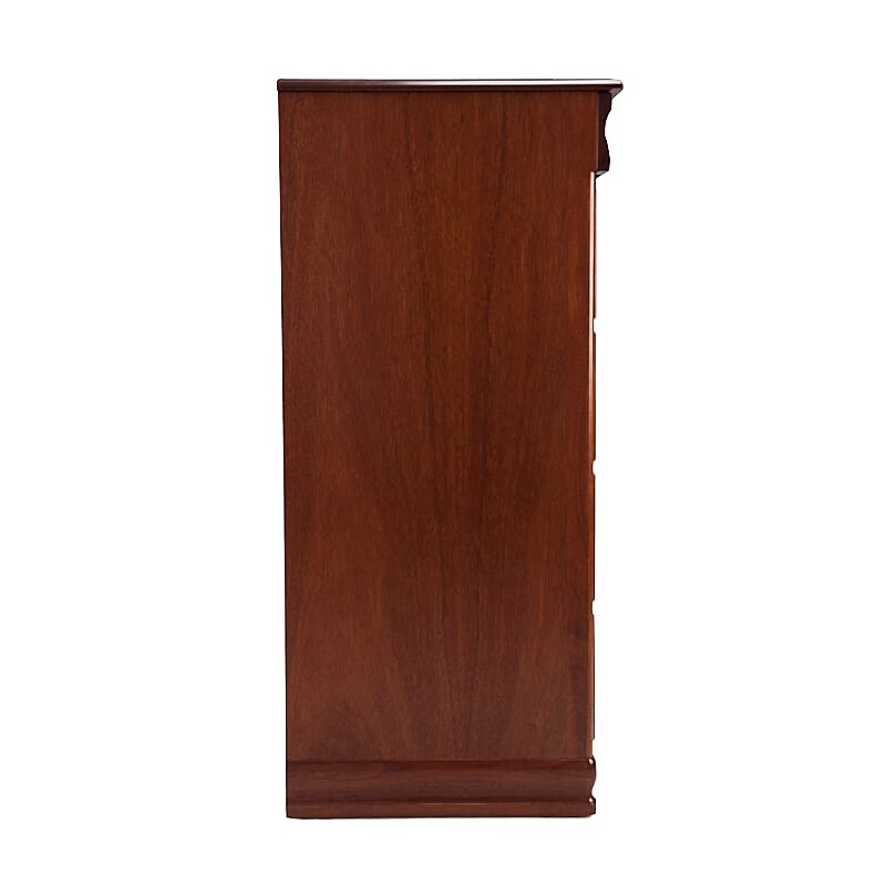 mahogany tallboy - side - bedroom furniture adelaide