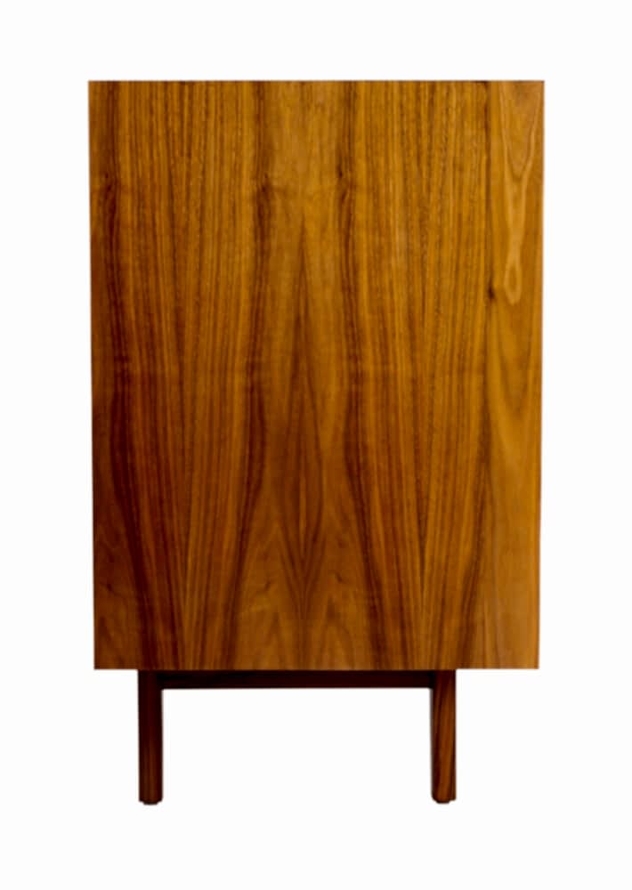 South Australian Made Dan Bedside Table Solid Timber Walnut with 9 drawers.