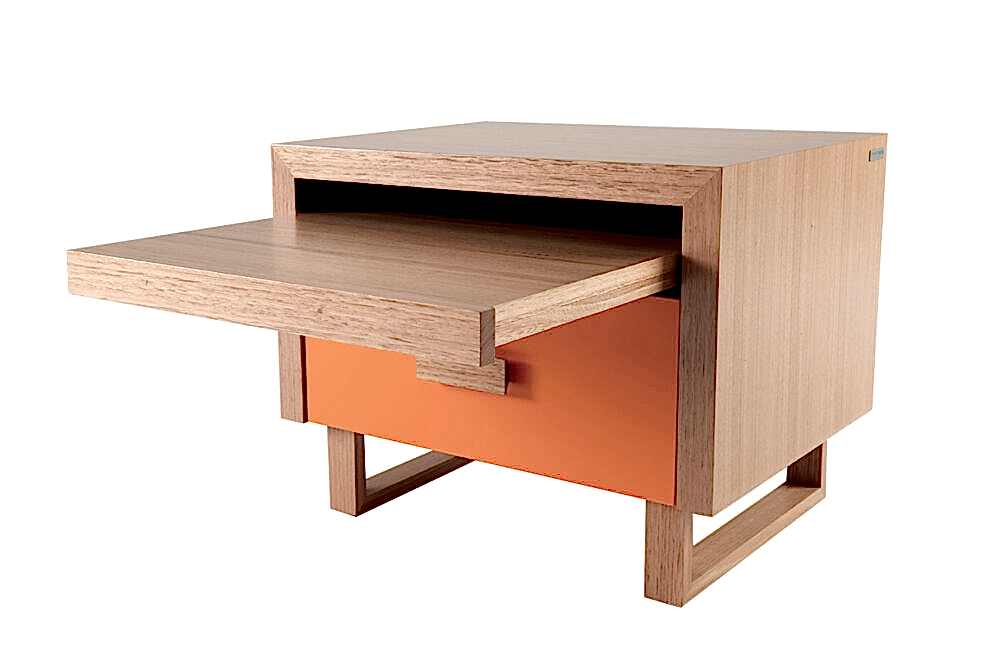 Hove bedside cabinet Adelaide - 1 slide - front