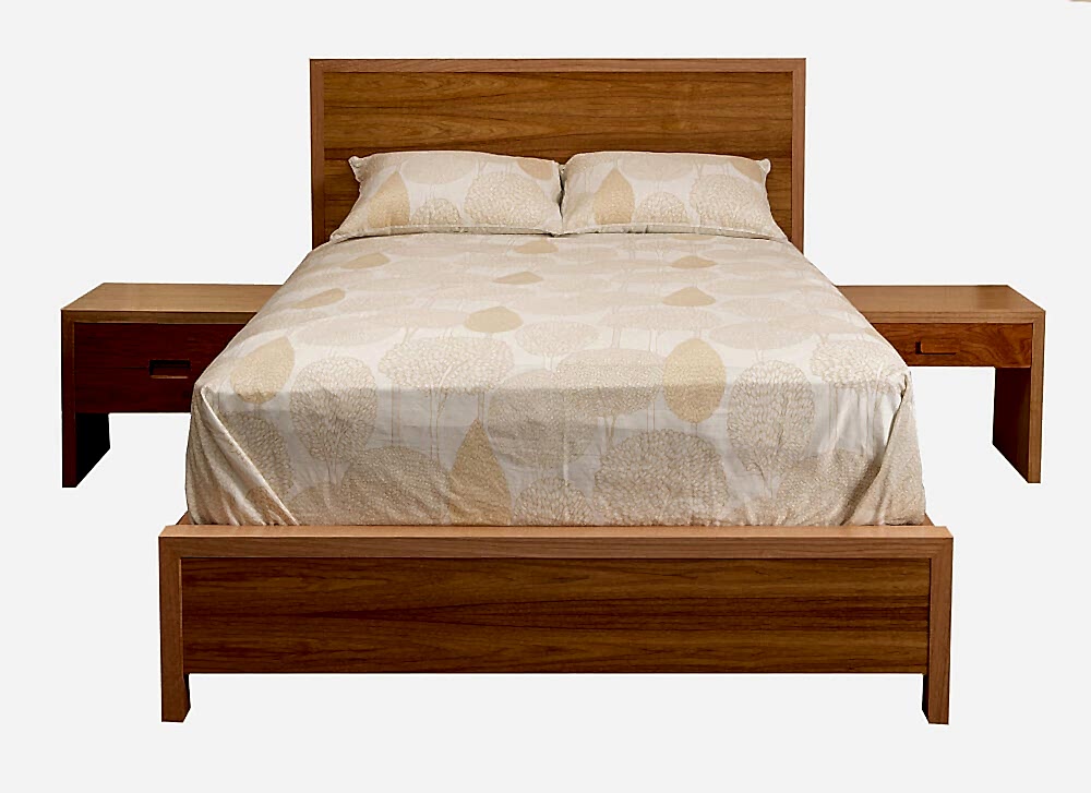 McLaren Bed with bedside tables Adelaide