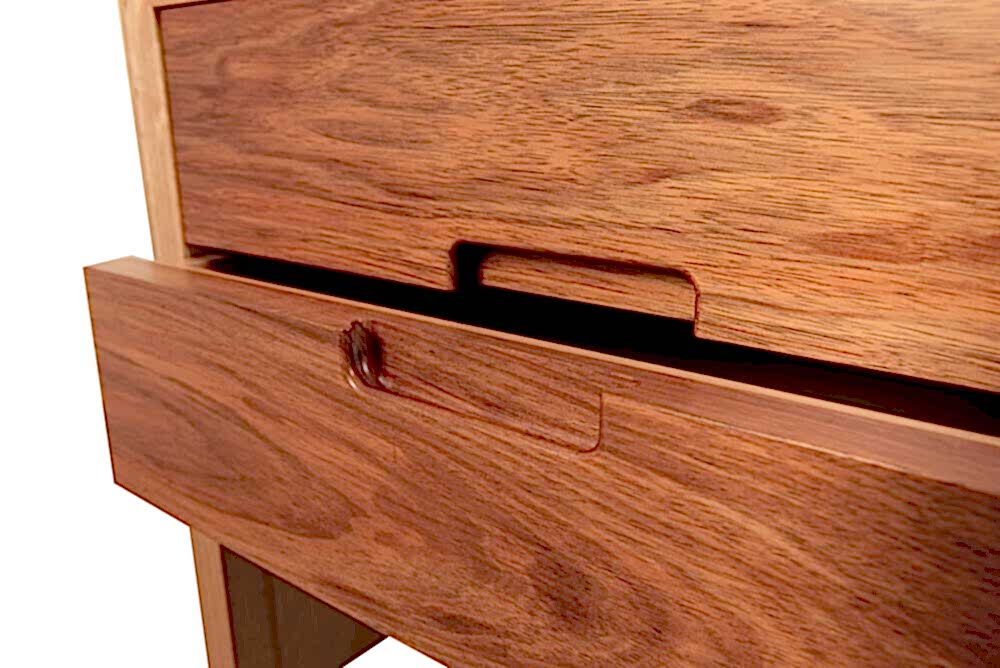 McLaren bedside tables adelaide - drawer detail - timber