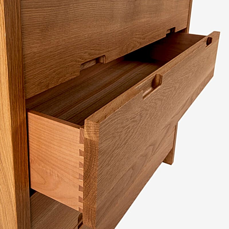McLaren Tallboy Adelaide - Australian made furniture - dovetail draw join detail