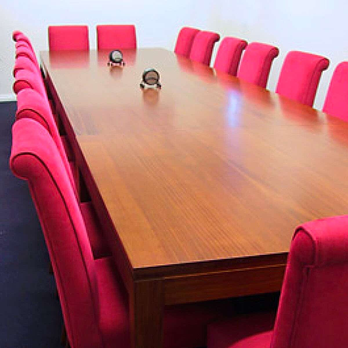 Neo timber boardroom table adelaide handcrafted by Pfitzner Furniture Adelaide