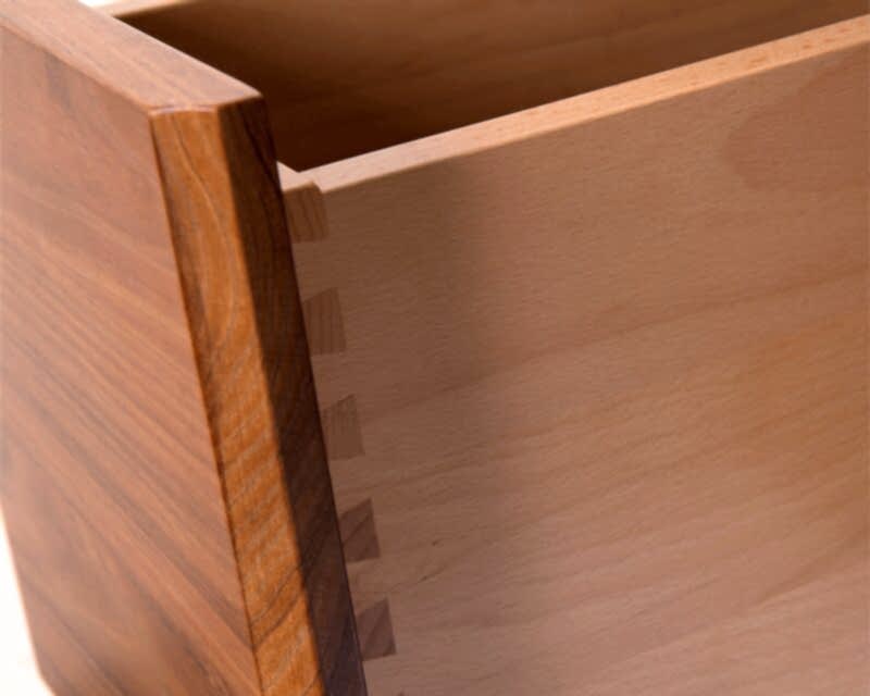 McLaren Console Table Adelaide - dovetail drawer joints