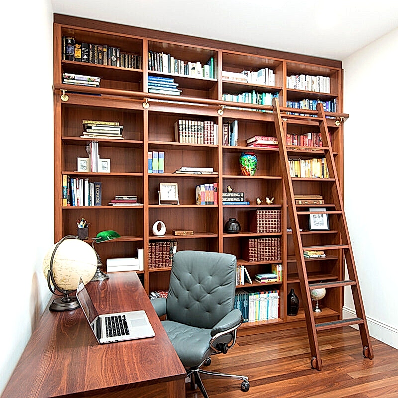 Pascoe custom bookshelves adelaide - solid timber furniture