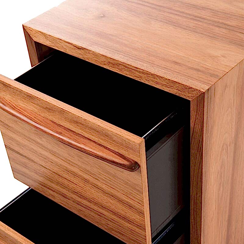 Arke Filing Cabinet - open drawers
