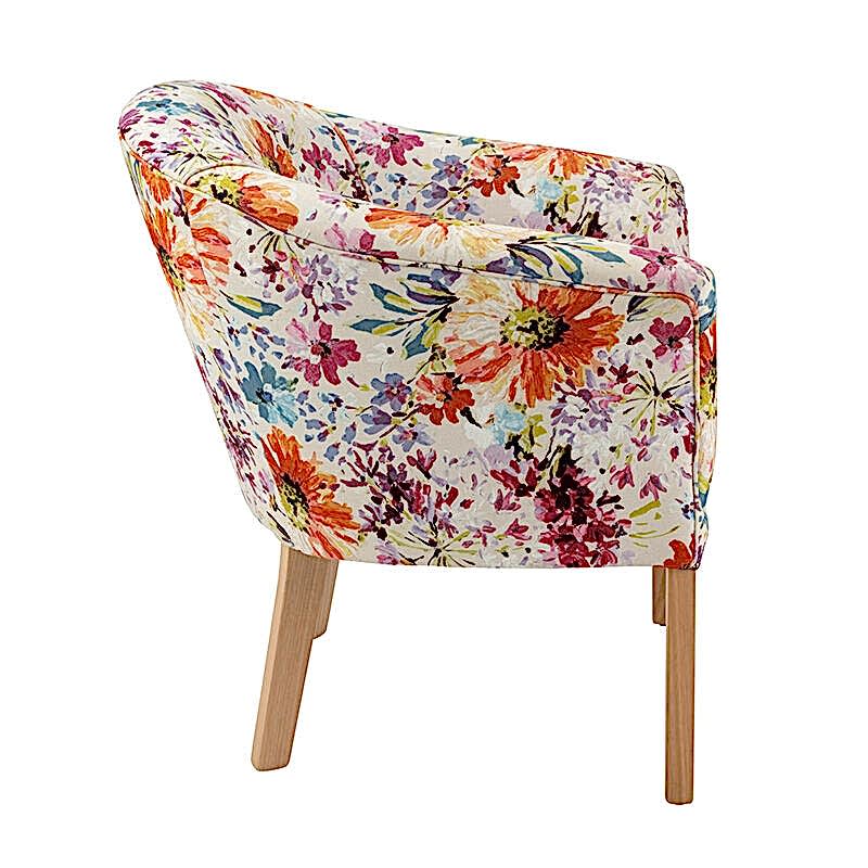 Embassy tub office chair - side view