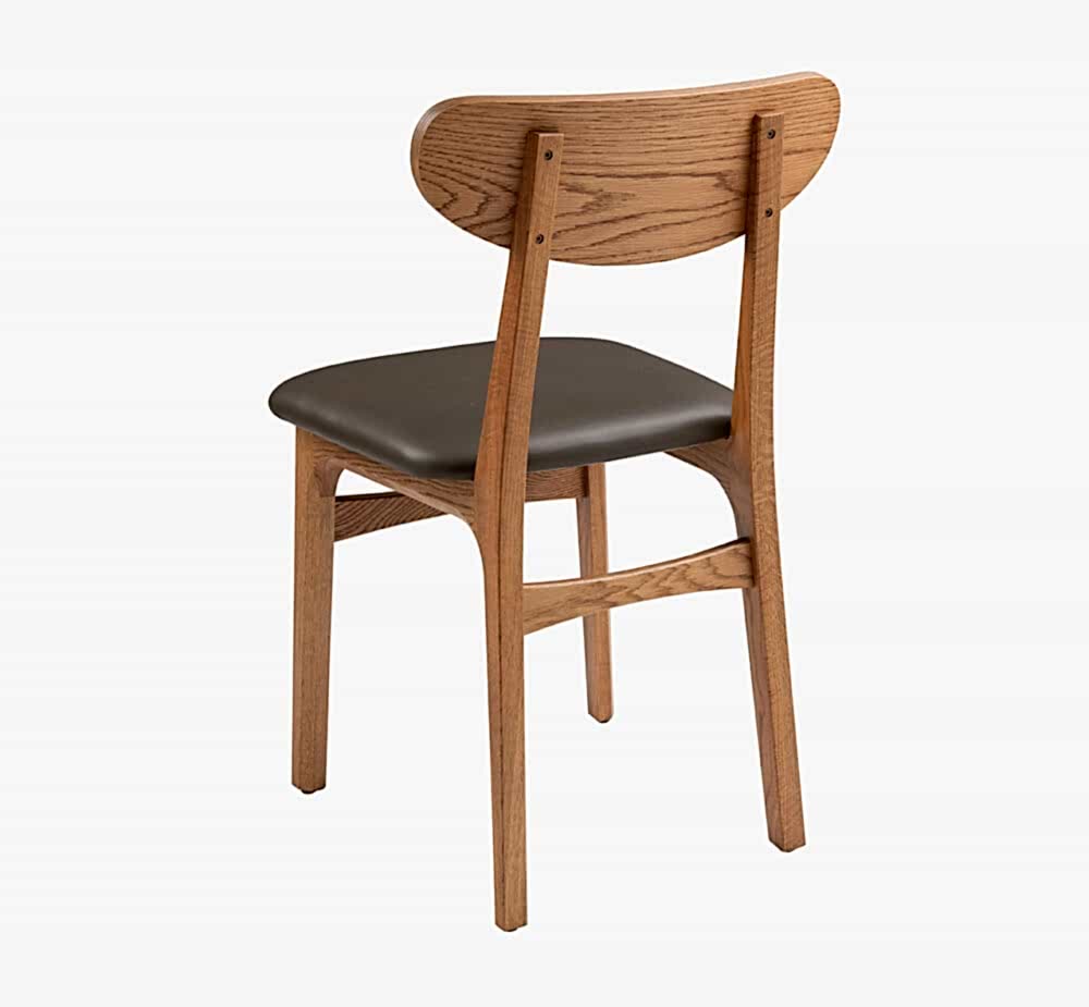 Dan dining chair - back quarter view