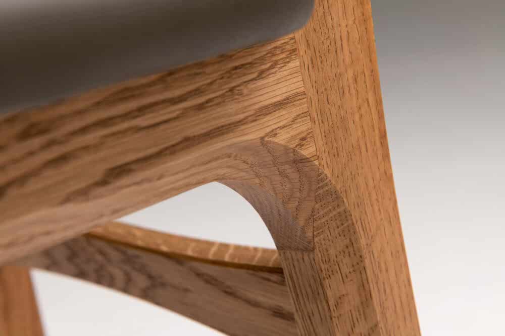 Dan dining chair - seat join detail