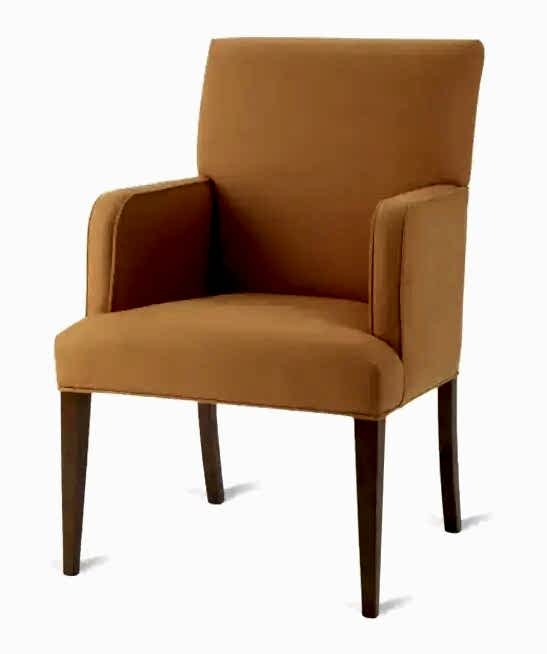 Leone carver dining chair orange