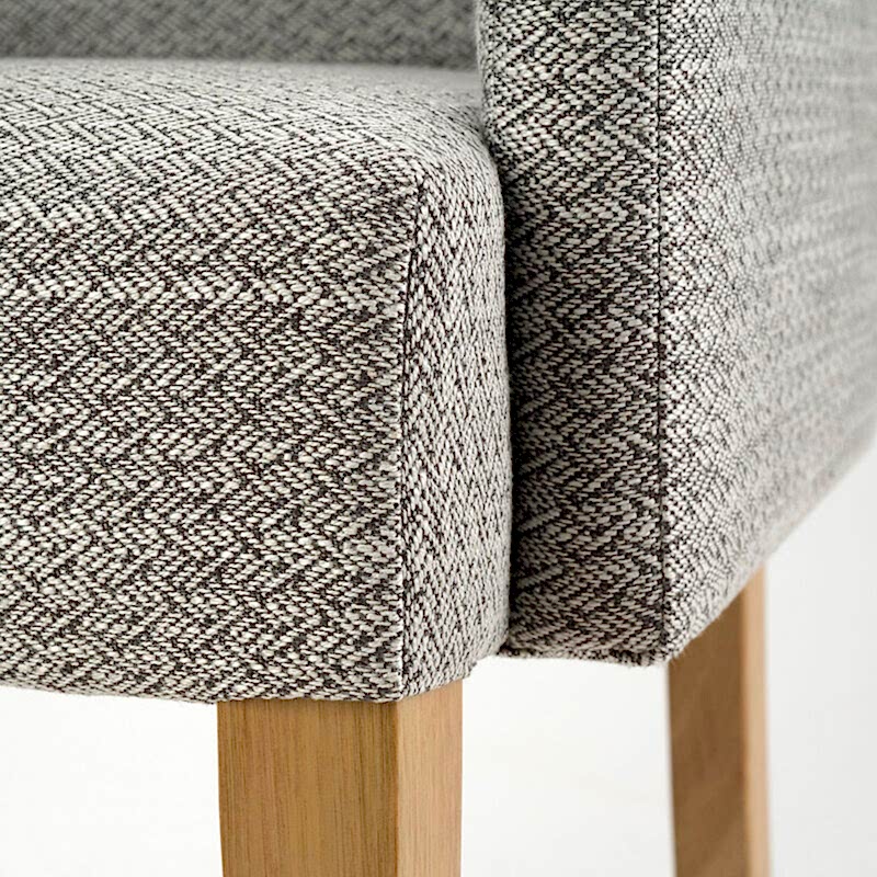 McLaren Carver dining chair - padded seat detail