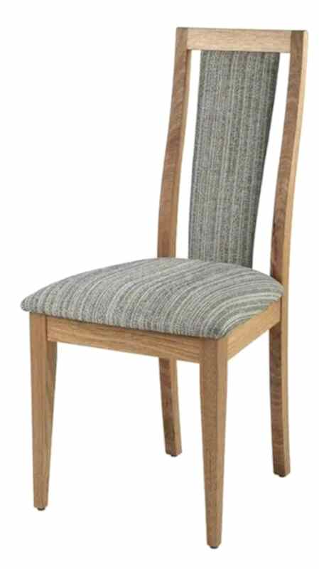 reeves upholstered back dining chair timber tasmanian messmate