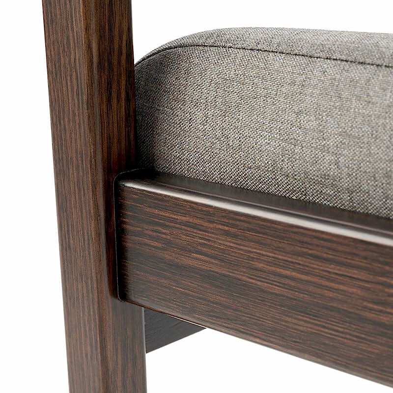 Pulteney office chair - seat joint detail