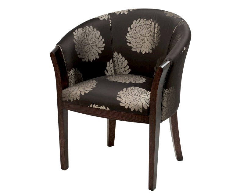 Franklin tub office chair Adelaide - fabric upholstered