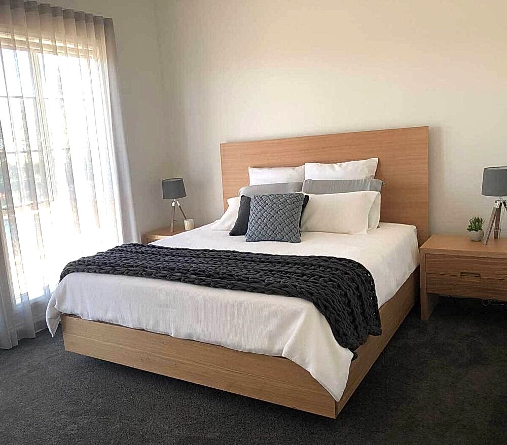 Custom Solid Timber Bed - Hove