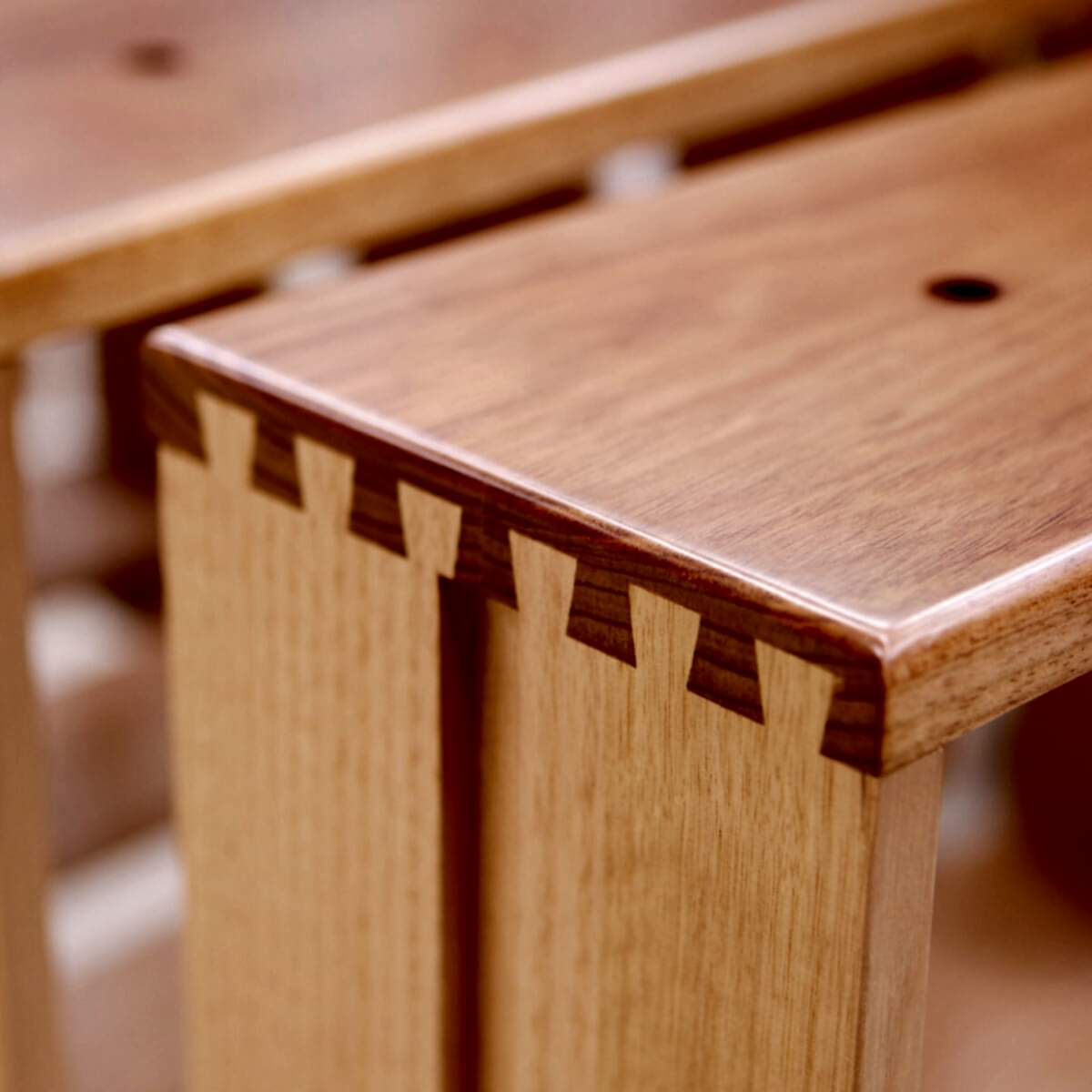 solid timber furniture Adelaide dovetail drawer joint