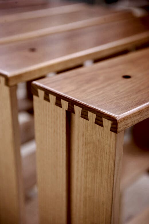 Dovetail joint solid timber furniture Adelaide