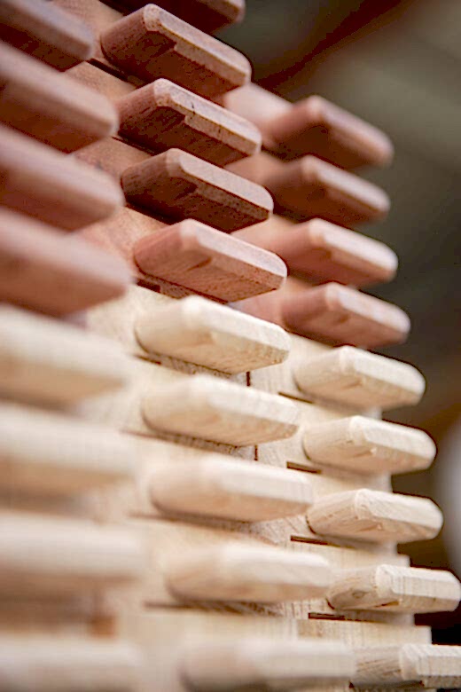 Tenon joints used in custom-made furniture design