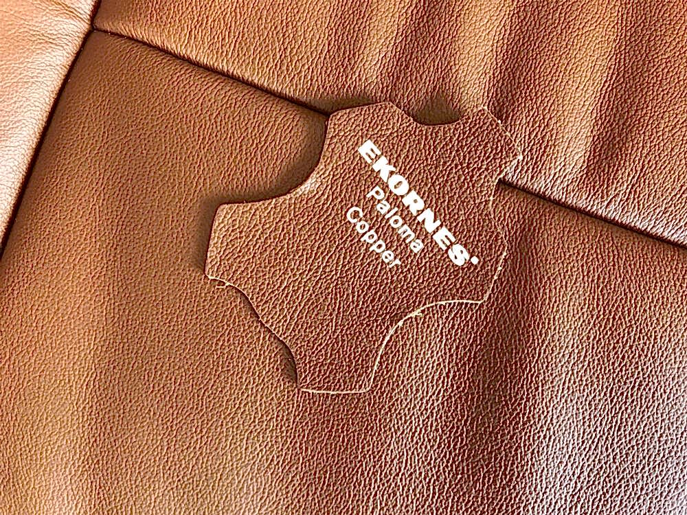 Stressless paloma leather copper 09342 chair Swatch