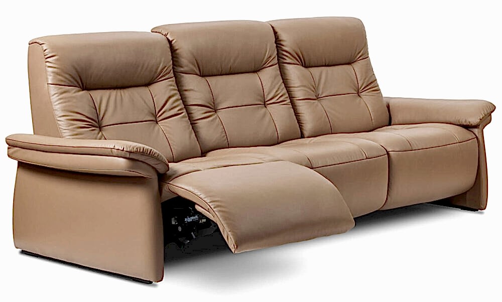 Stressless_Mary_Paloma Funghi leather 2 seater motorised