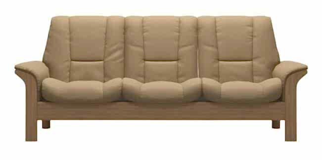 Stressless recliners adelaide - Windsor 3 seater front