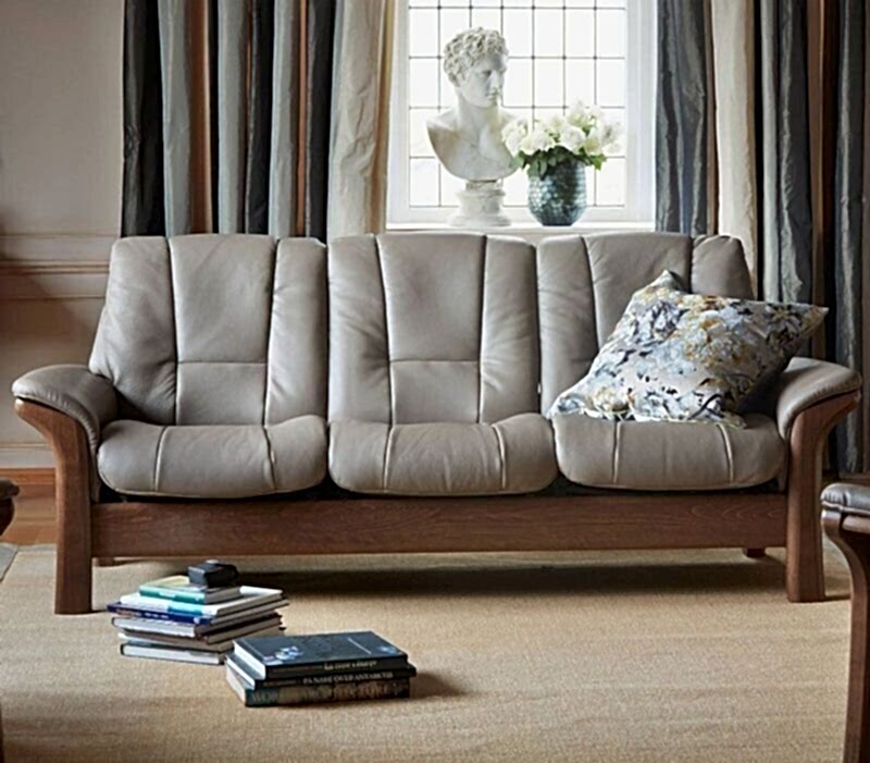 Windsor 2 Seater sofa adelaide - Stressless recliner