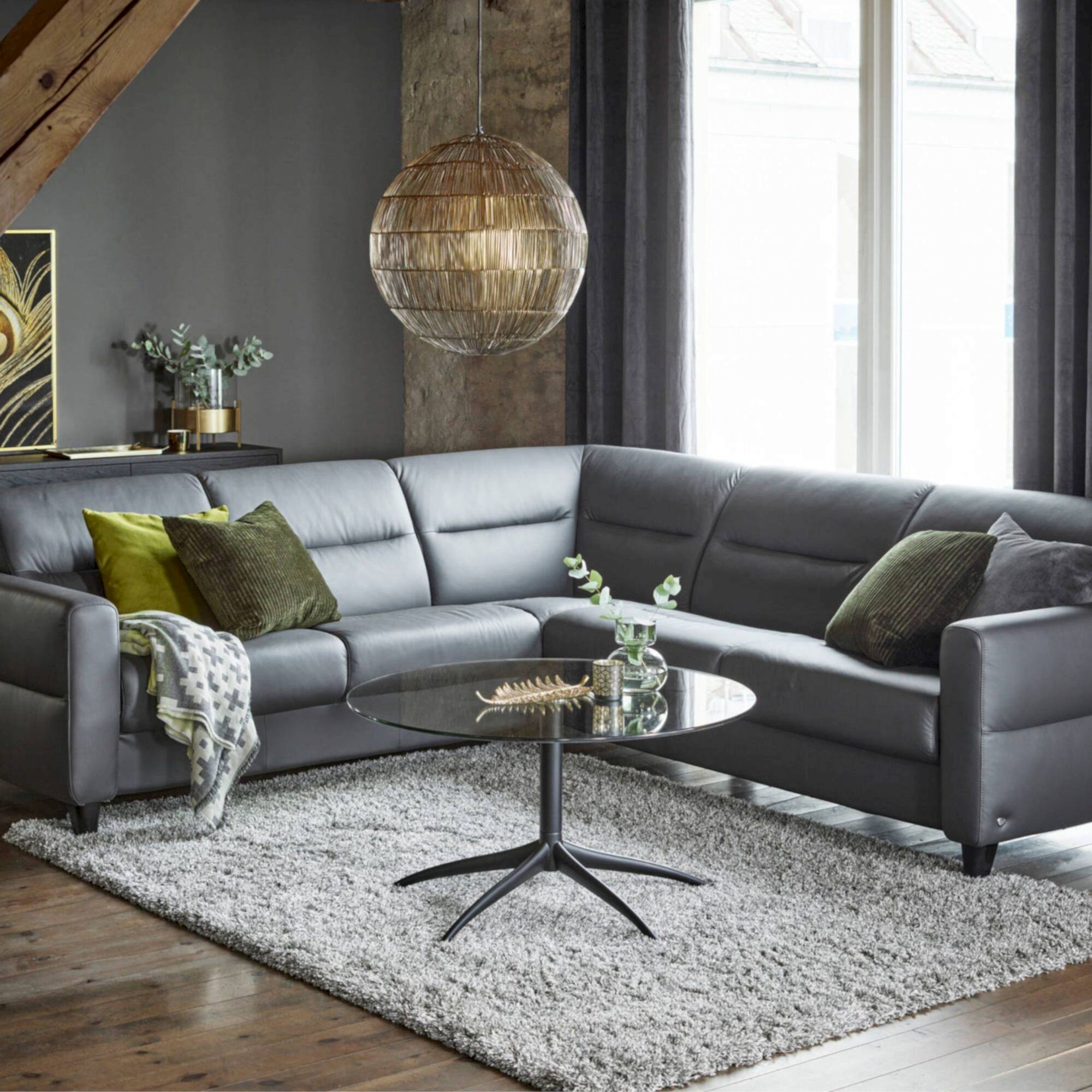 Stressless sofa Adelaide Fiona leather modules