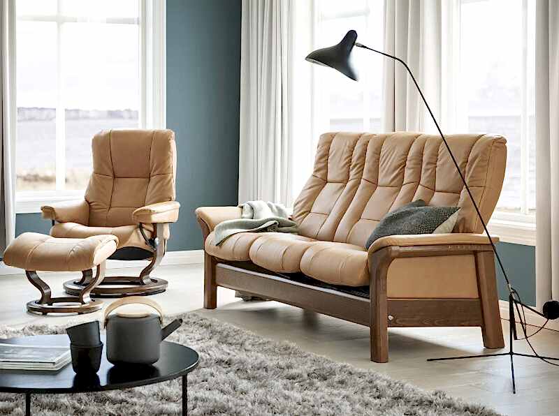 Windsor leather lounges adelaide - Stressless recliner
