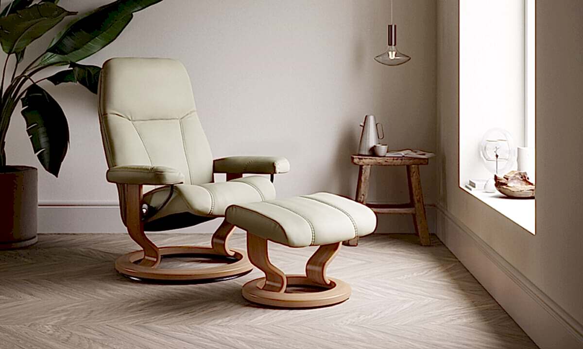 Stressless recliners adelaide - Consul with stool