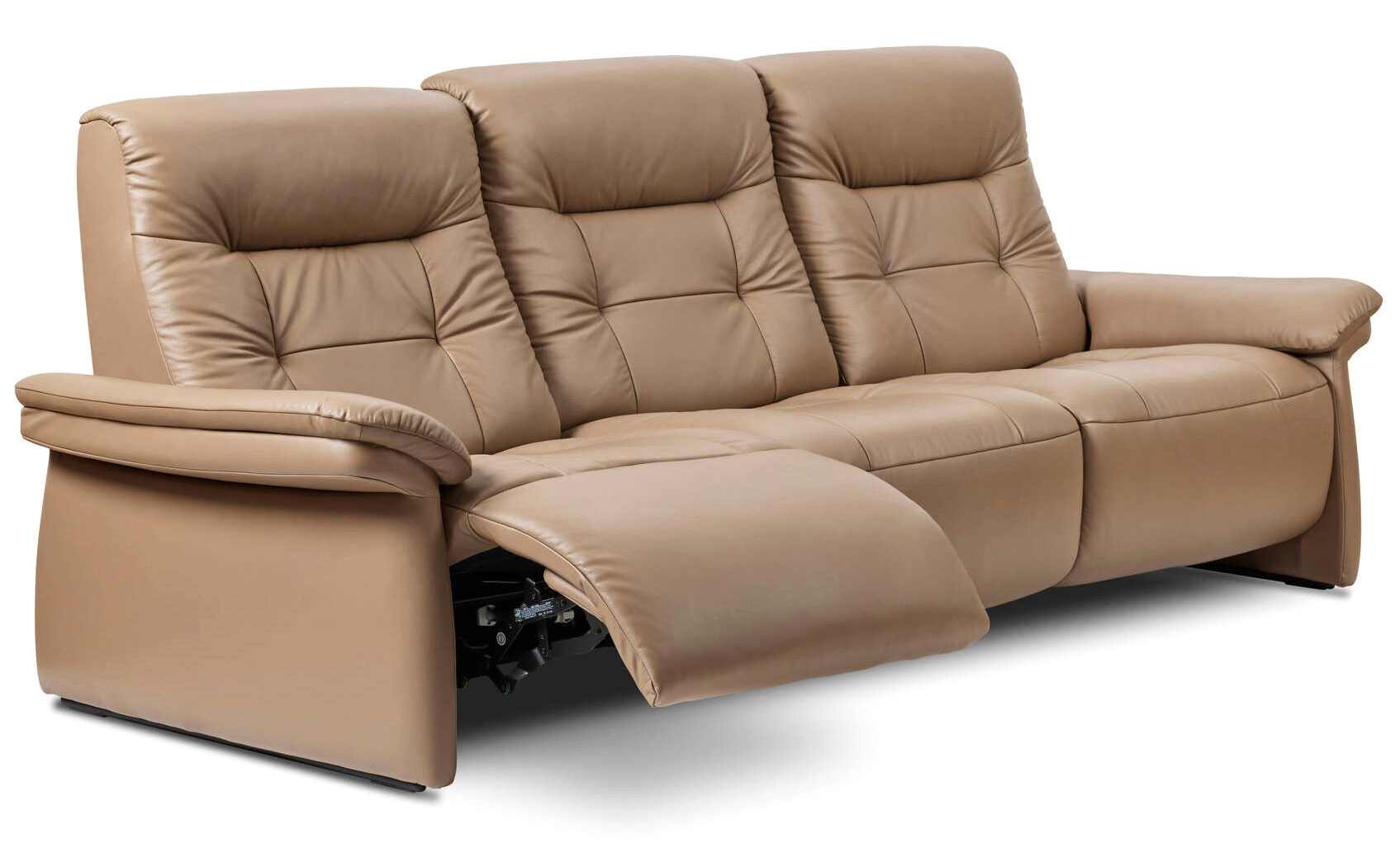 Stressless_Mary_Paloma Funghi leather 2 seater motorised