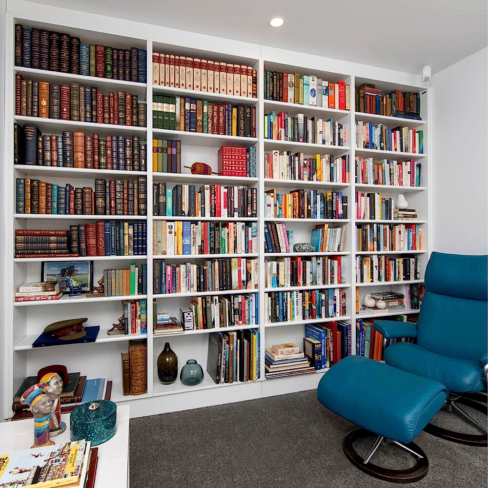 Haymes Lexicon custom made bookcases Adelaide - home office furniture