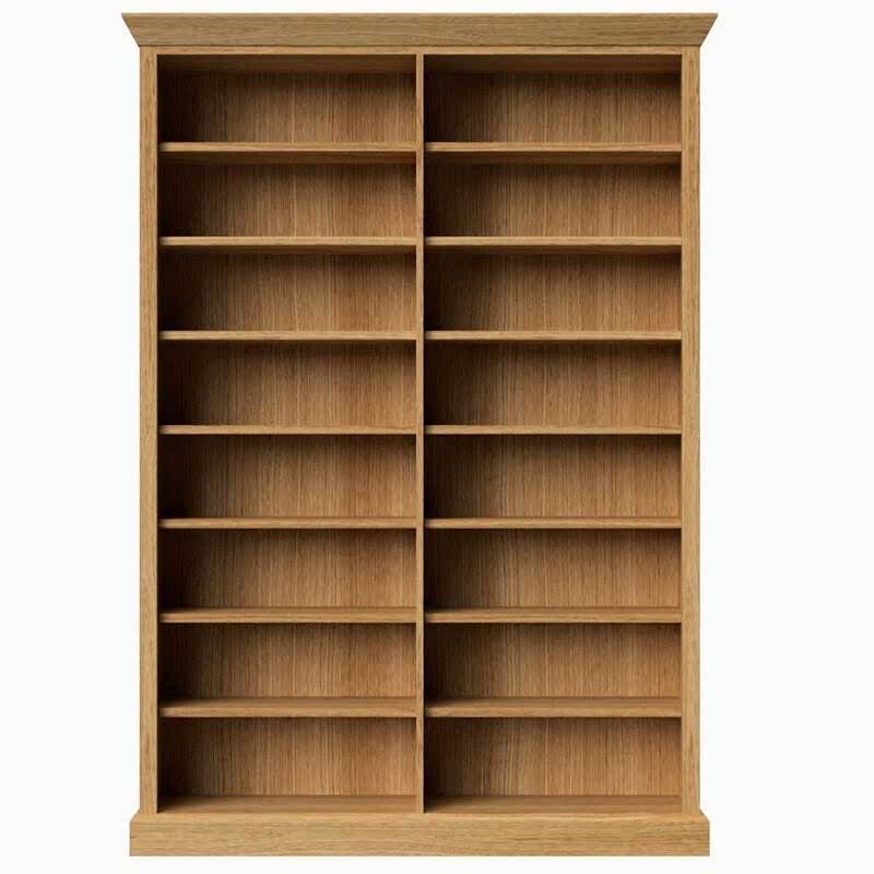 Melrose double custom bookshelves adelaide furniture manufacturer