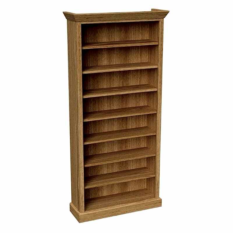Perspective of Melrose custom bookshelves adelaide furniture manufacturer