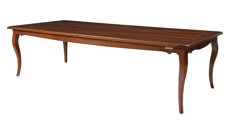 Avignon provincial dining table - cherry timber