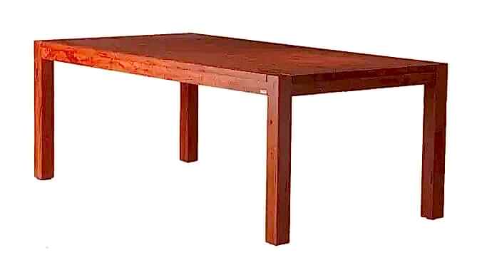 Brighton wooden dining tables Adelaide - jarrah timber