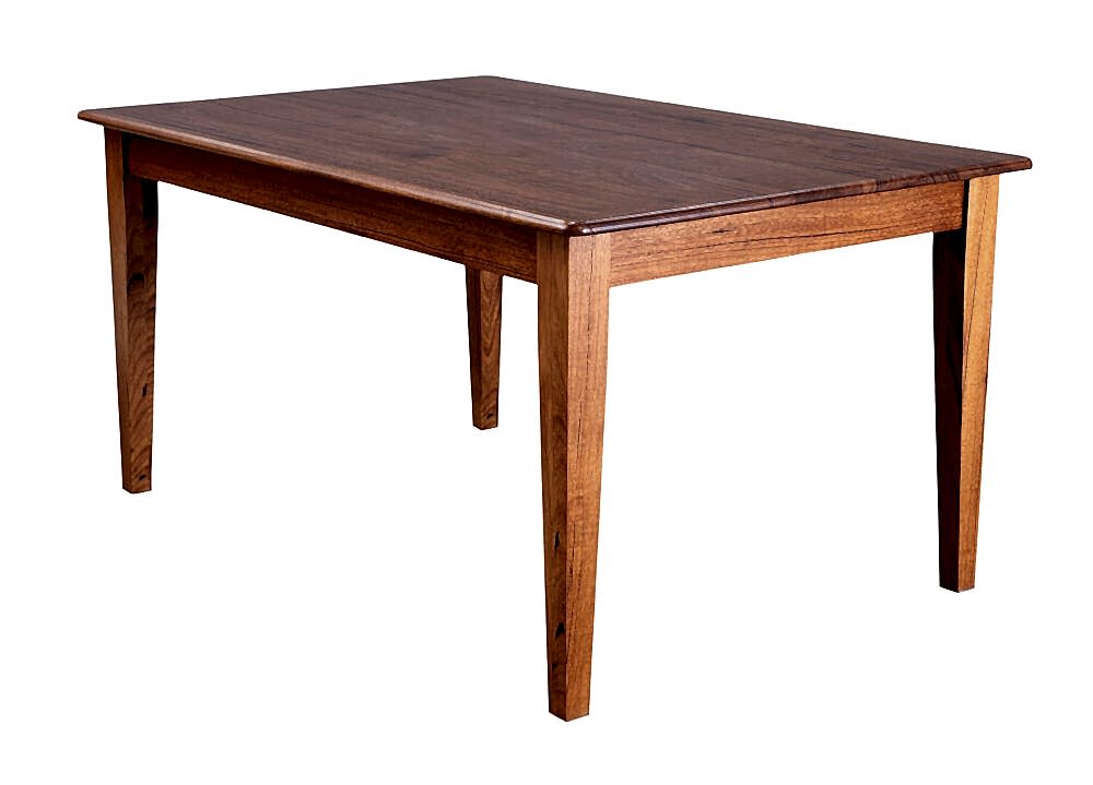 Matilda timber dining table feature eucalypt
