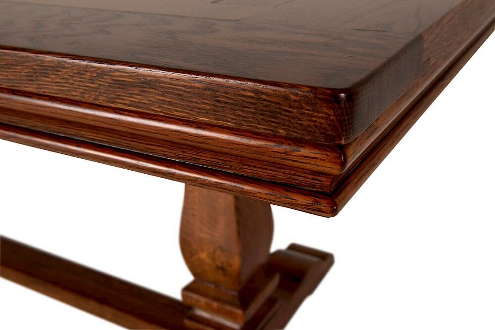 Provence dining table Adelaide - parquetry table top