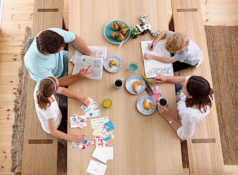 McLaren dining settings adelaide - family meal