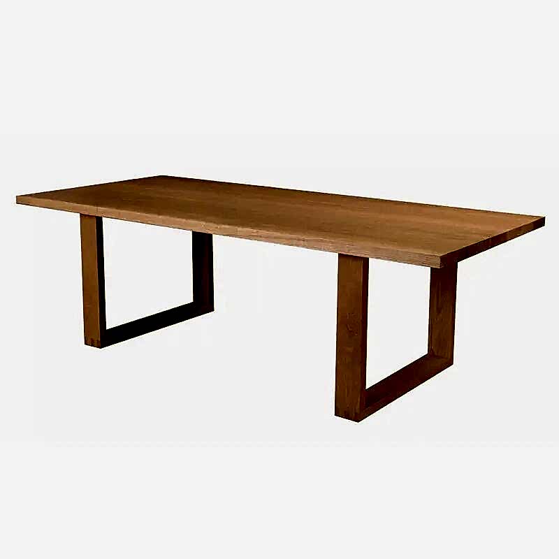 Newport dining table adelaide - hoop frame base