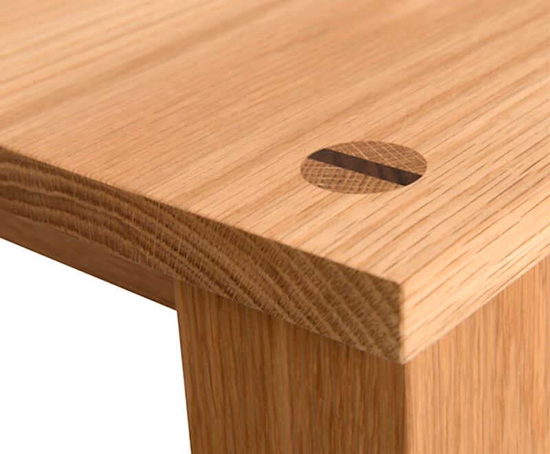 Medindie Dining Table Adelaide -  leg join detail